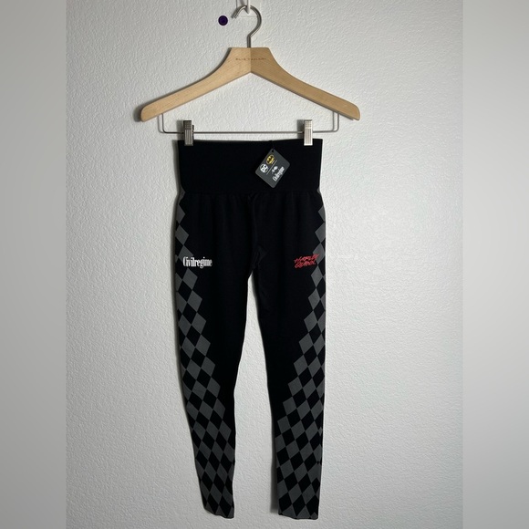 New Civil Regime X Batman Collab Harley Quinn Women's Leggings Small streetwear - Picture 1 of 6